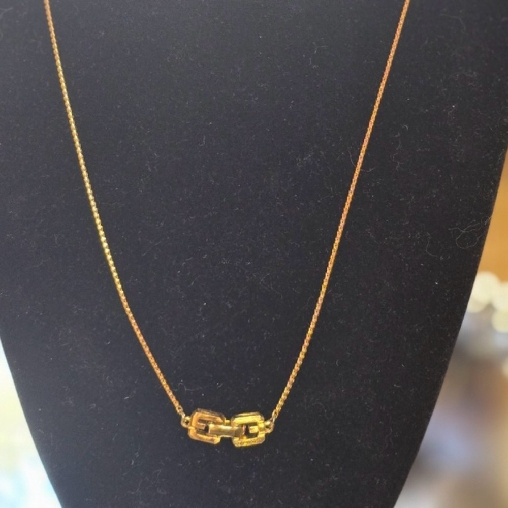 Givenchy Necklace with G Clasp